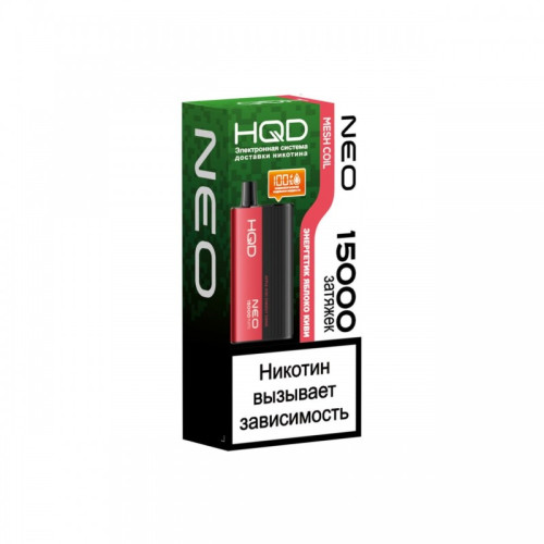 HQD NEO 15000 Энергетик Яблоко Киви HQD NEO 15000 Энергетик Яблоко Киви