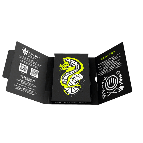 Табак Хулиган 25г Healthy (Лимон-Имбирь)