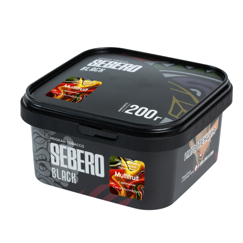 Sebero Black Multifruit (Сок Мультифрукт) 200г